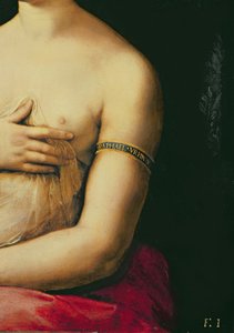 La Fornarina, ca. 1516 (detail)